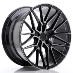 JR Wheels JR38 20x10 ET20-45 5H BLANK Black Brushed w/ Tinted Face