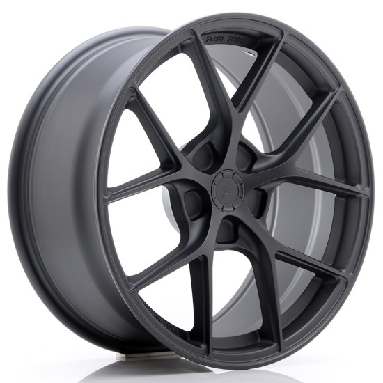 JR Wheels SL01 18x8 ET40 5x120 Matt Gun Metal