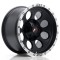 JR Wheels JRX4 16x9 ET0 5x127 Matt Black w/ Machined Lip