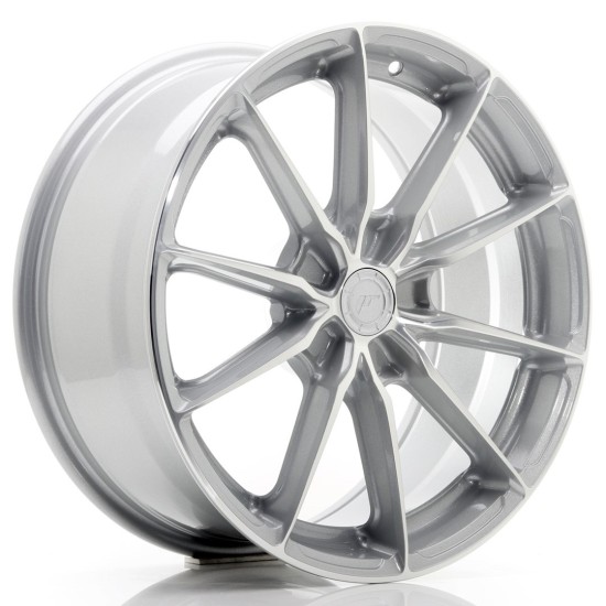 JR Wheels JR37 18x8 ET35 5x120 Silver Machined