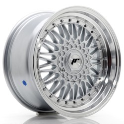 JR Wheels JR9 17x8,5 ET35 5x112/120 Silver w/ Machined Lip+Silver Rivets