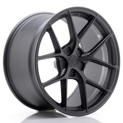 JR Wheels SL01 19x10 ET40 5x112 Matt Gun Metal