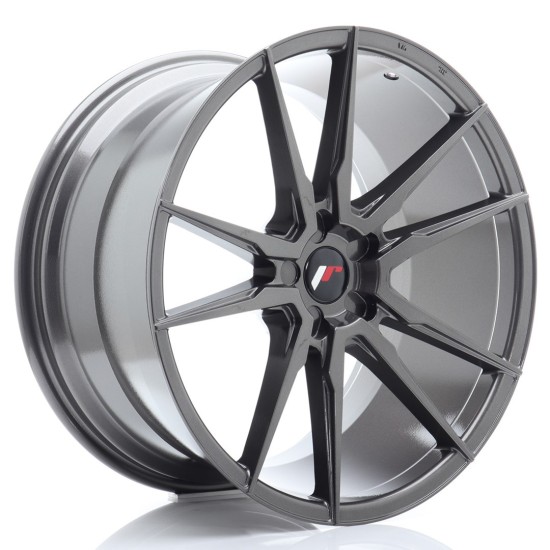 JR Wheels JR21 21x11 ET15-55 5H BLANK Hyper Gray