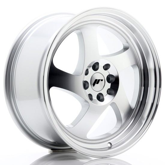 JR Wheels JR15 17x8 ET35 5x108/114,3 Silver Machined Face