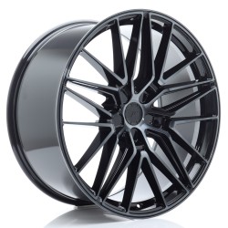 JR Wheels JR38 22x9,5 ET0-35 5H BLANK Black Brushed w/ Tinted Face