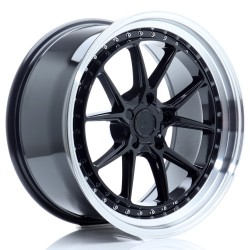 JR Wheels JR39 19x9,5 ET15-35 5H BLANK Gloss Black w/ Machined Lip