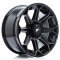 JR Wheels JRX11 18x9 ET25 6x139.7 Black Machined w/ Tinted Face