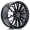 JR Wheels JRX12 20x9 ET20 6x139.7 Black Machined w/ Tinted Face