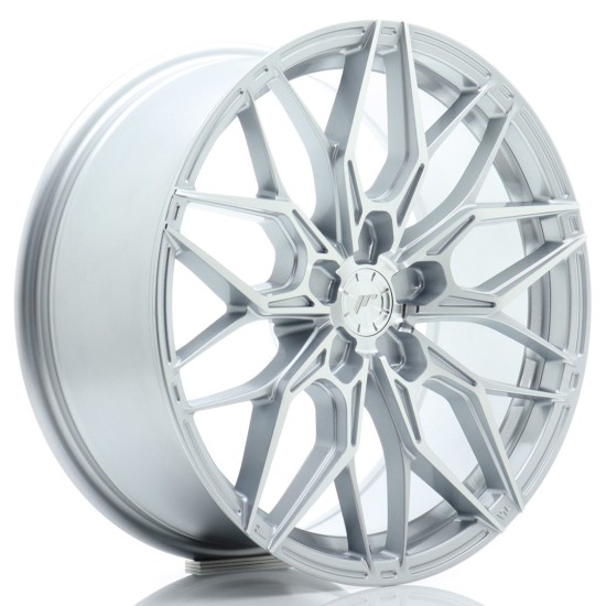 JR Wheels JR46 18x8 ET20-45 5H BLANK Silver w/ Machined Face