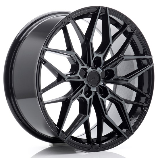 JR Wheels JR46 19x8 ET20-40 5H BLANK Black Machined w/ Tinted Face