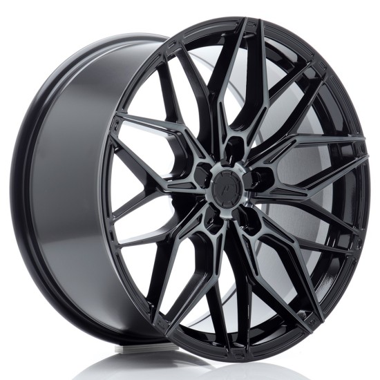 JR Wheels JR46 19x10 ET15-51 5H BLANK Black Machined w/ Tinted Face