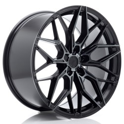 JR Wheels JR46 20x9 ET20-35 5H BLANK Black Machined w/ Tinted Face