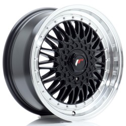 JR Wheels JR9 17x7,5 ET35 5x112/120 Gloss Black w/ Machined Lip