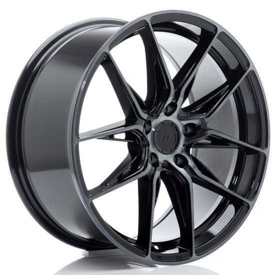 JR Wheels JR44 18x8 ET42 5x112 Black Machined w/ Tinted Face