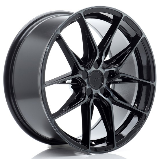 JR Wheels JR44 18x8,5 ET20-48 5H BLANK Black Machined w/ Tinted Face