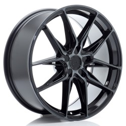 JR Wheels JR44 19x8 ET20-40 5H BLANK Black Machined w/ Tinted Face