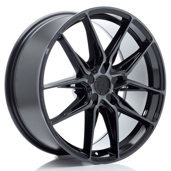 JR Wheels JR44 19x8,5 ET20-45 5H BLANK Black Machined w/ Tinted Face