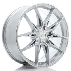 JR Wheels JR44 19x9 ET20-51 5H BLANK Silver w/ Machined Face