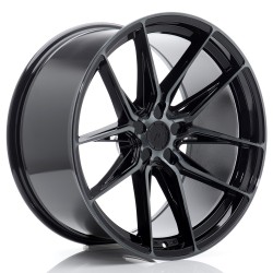 JR Wheels JR44 20x10 ET15-35 5H BLANK Black Machined w/ Tinted Face