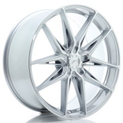 JR Wheels JR44 21x9 ET20-40 5H BLANK Silver w/ Machined Face