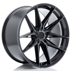 JR Wheels JR44 21x11 ET11-46 5H BLANK Black Machined w/ Tinted Face