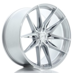 JR Wheels JR44 21x11 ET11-46 5H BLANK Silver w/ Machined Face