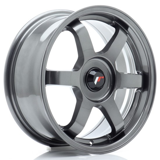 JR Wheels JR3 16x7 ET25-40 BLANK Gun Metal