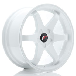 JR Wheels JR3 18x9 ET15-40 5H BLANK White