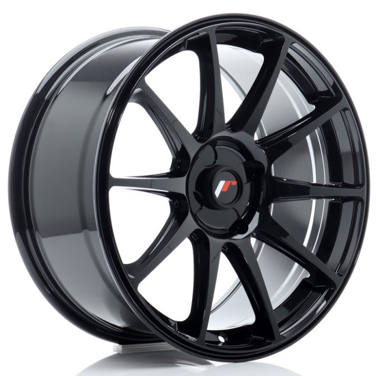 JR Wheels JR11 18x8,5 ET20-40 4H BLANK Gloss Black