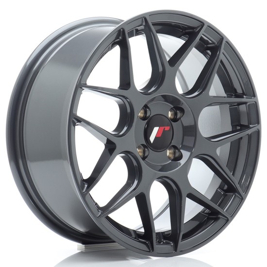 JR Wheels JR18 16x7 ET35 4x100 Hyper Gray