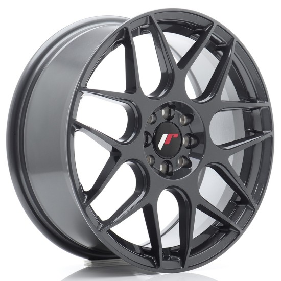 JR Wheels JR18 17x7 ET40 4x100/108 Hyper Gray