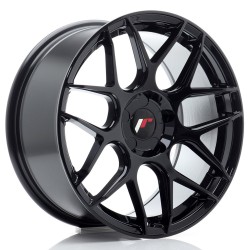 JR Wheels JR18 17x8 ET20-35 5H BLANK Gloss Black