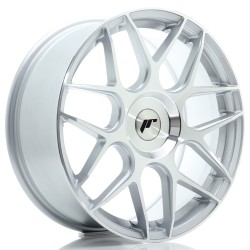 JR Wheels JR18 18x7,5 ET36 5x114,3 Silver Machined