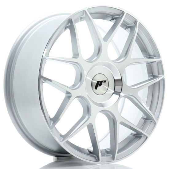 JR Wheels JR18 18x7,5 ET40 5x108 Silver Machined