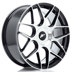 JR Wheels JR18 18x7,5 ET40 5x120 Black Machined