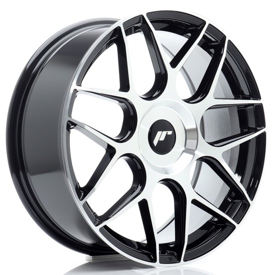 JR Wheels JR18 18x7,5 ET40 5x108 Black Machined