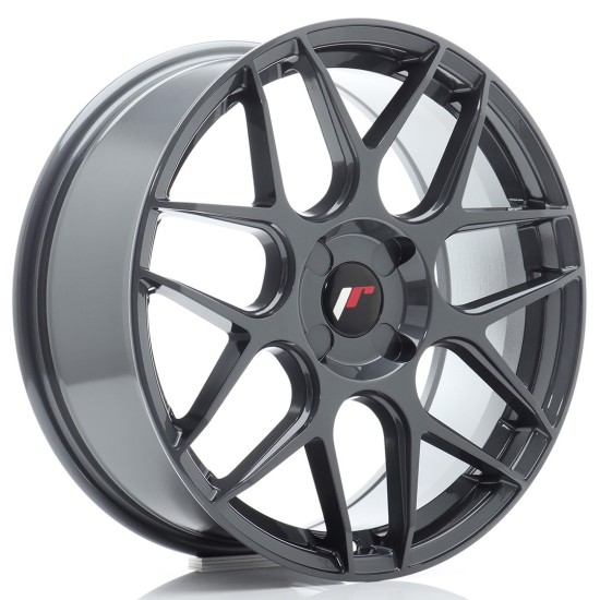 JR Wheels JR18 18x7,5 ET20-40 4H BLANK Hyper Gray