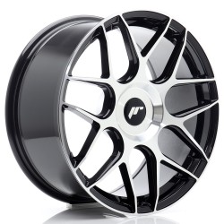 JR Wheels JR18 18x8,5 ET45 5x108 Black Machined