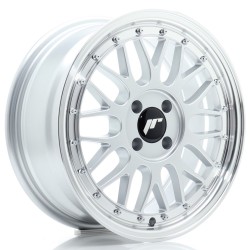 JR Wheels JR23 16x7 ET40 4x100 Hyper Silver w/ Machined Lip