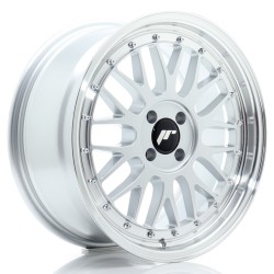 JR Wheels JR23 17x8 ET35 4x100 Hyper Silver w/ Machined Lip