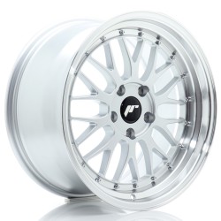 JR Wheels JR23 18x9,5 ET40 5x120 Hyper Silver w/ Machined Lip