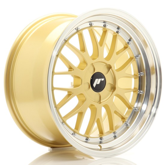 JR Wheels JR23 18x9,5 ET20-48 5H BLANK Gold w/ Machined Lip