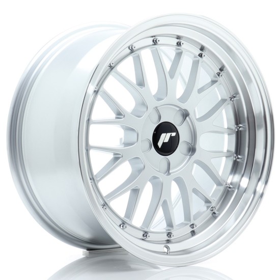 JR Wheels JR23 18x9,5 ET20-48 5H BLANK Hyper Silver w/ Machined Lip