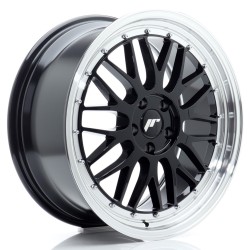 JR Wheels JR23 19x8,5 ET45 5x112 Gloss Black w/ Machined Lip