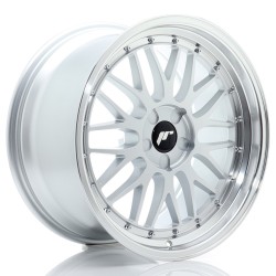 JR Wheels JR23 19x9 ET20-40 5H BLANK Hyper Silver w/ Machined Lip