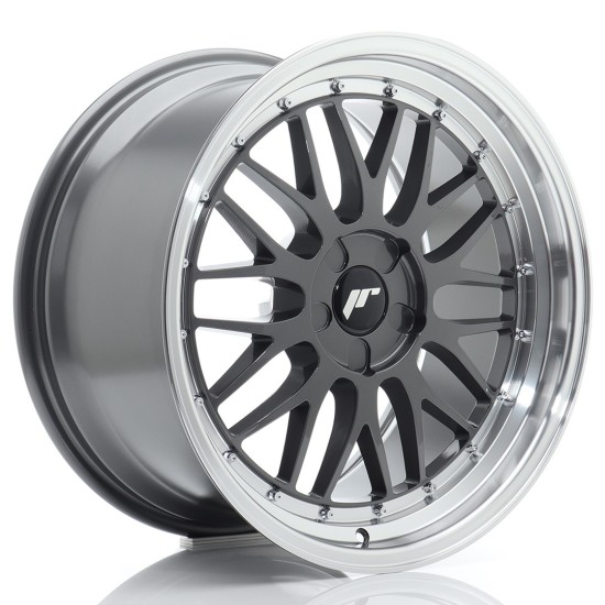 JR Wheels JR23 19x9,5 ET20-45 5H BLANK Hyper Gray w/ Machined Lip