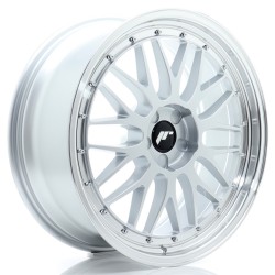 JR Wheels JR23 20x8 ET20-40 5H BLANK Hyper Silver w/ Machined Lip