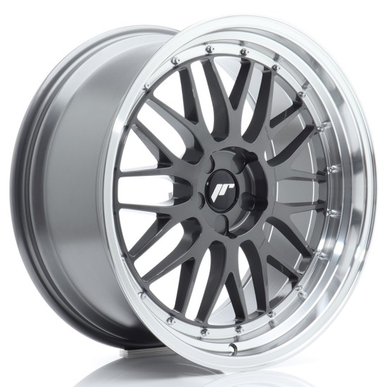 JR Wheels JR23 20x9,5 ET20-35 5H BLANK Hyper Gray w/ Machined Lip