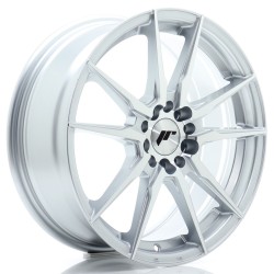 JR Wheels JR21 17x7 ET40 4x100/114 Silver Machined Face