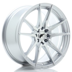 JR Wheels JR21 17x8 ET35 4x100/114 Silver Machined Face